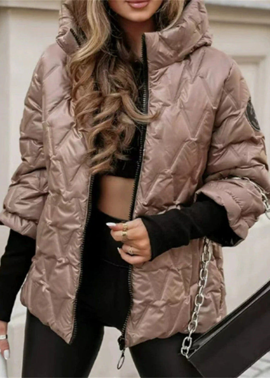 Autumn Luxe Cotton Hoodie Jacket