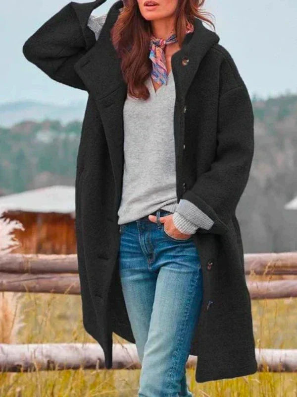 Elegance Hooded Coat