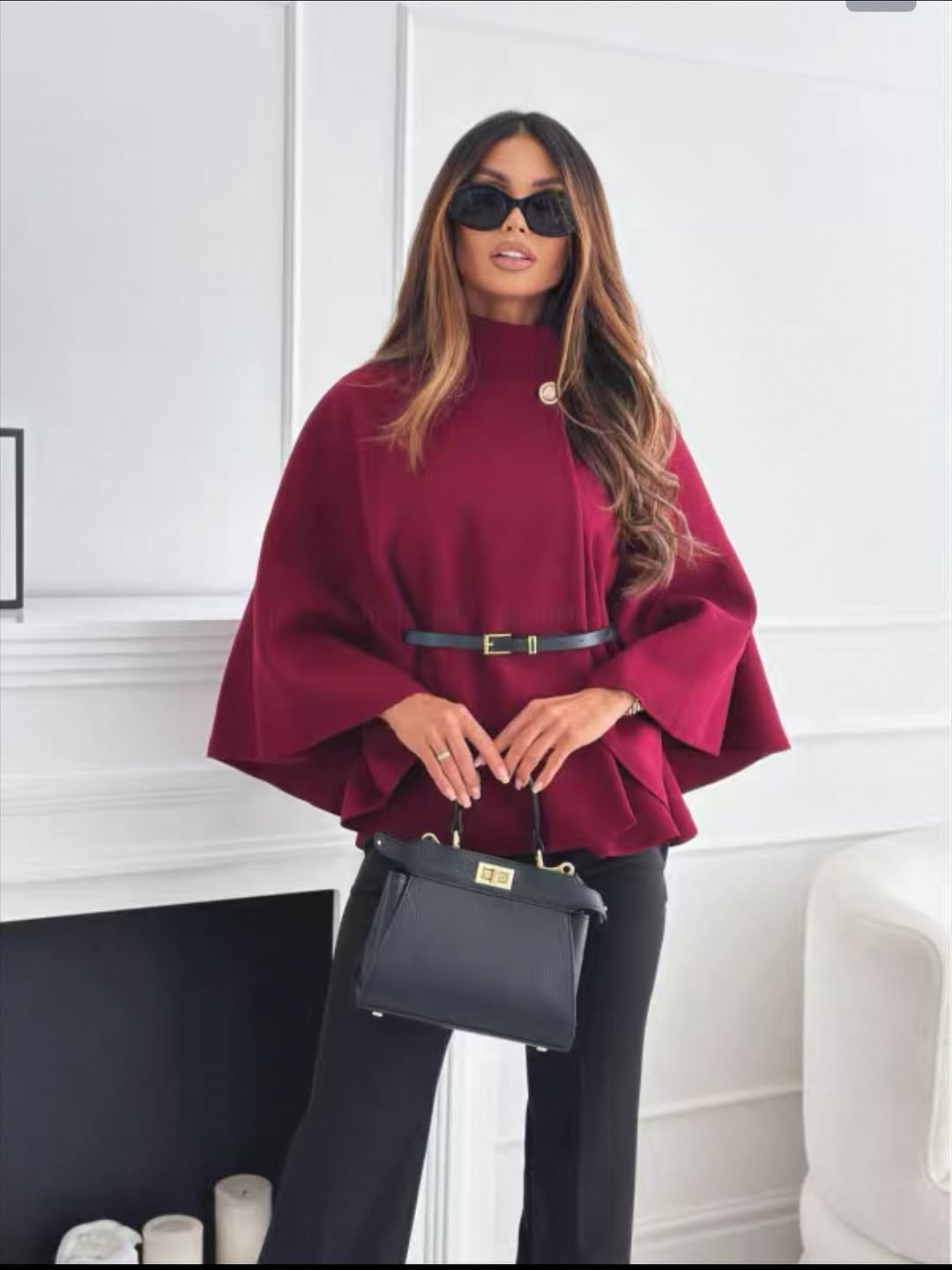 Batwing Sleeve Loose Outerwear