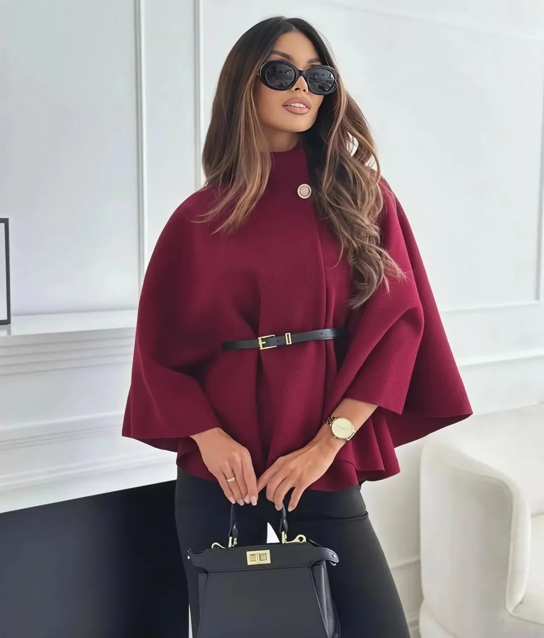 Batwing Sleeve Loose Outerwear