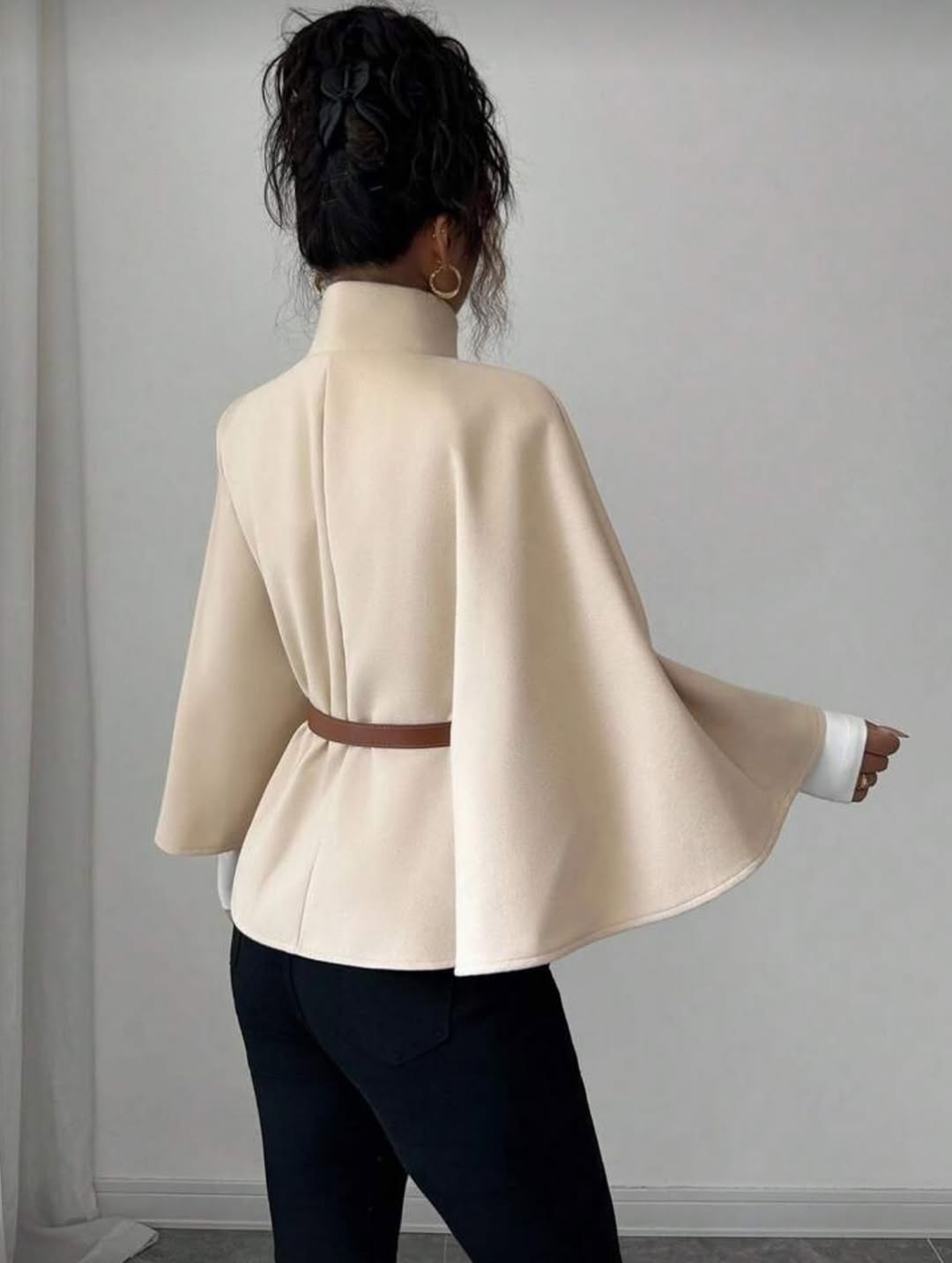 Batwing Sleeve Loose Outerwear