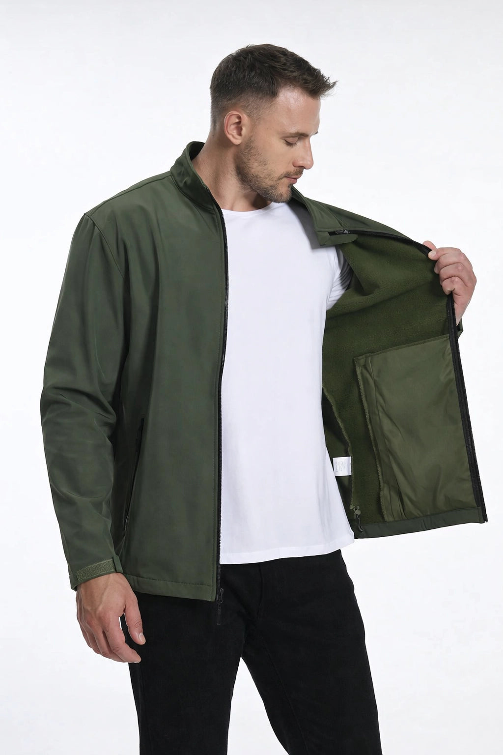 Fleece Lined Softshell Jacket