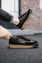 Performance Leather Sneakers