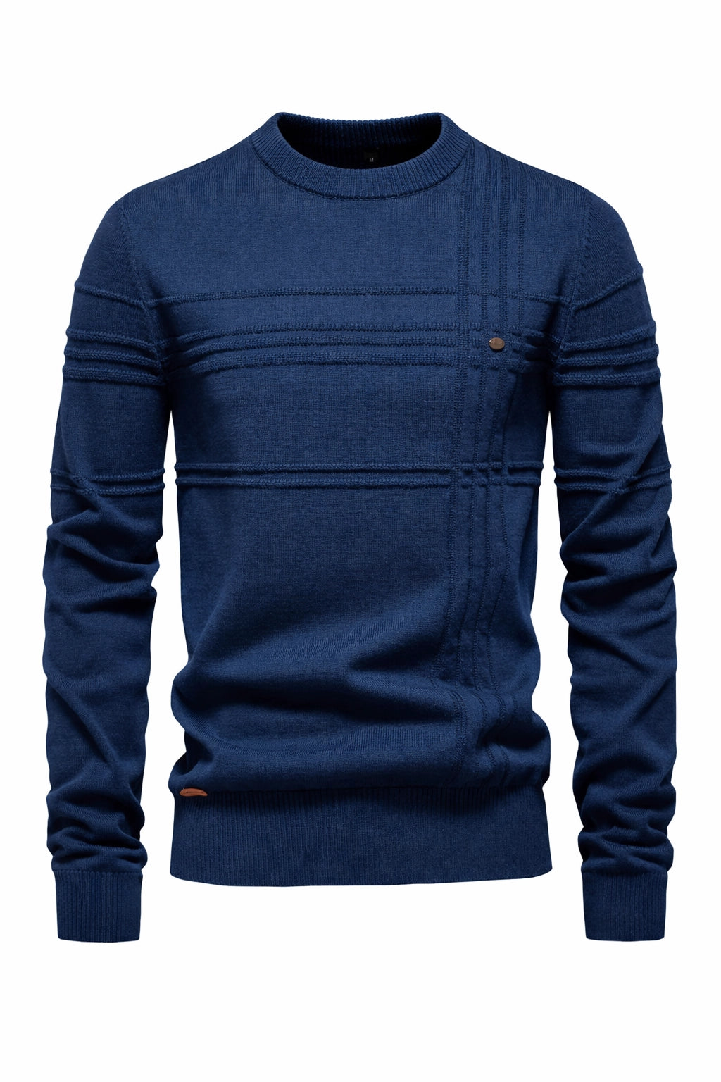 Striped Cotton Crewneck Sweater