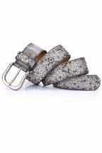 Vintage Star Rivet Leather Belt