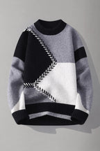 VividPatch Knit Pullover