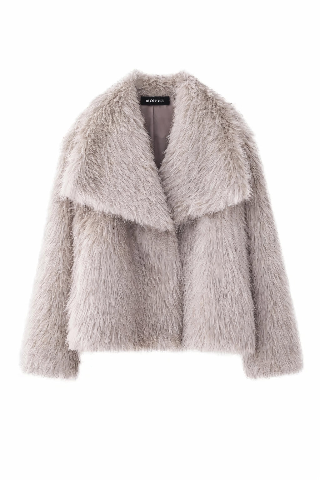 Cropped Faux Fur Jacket