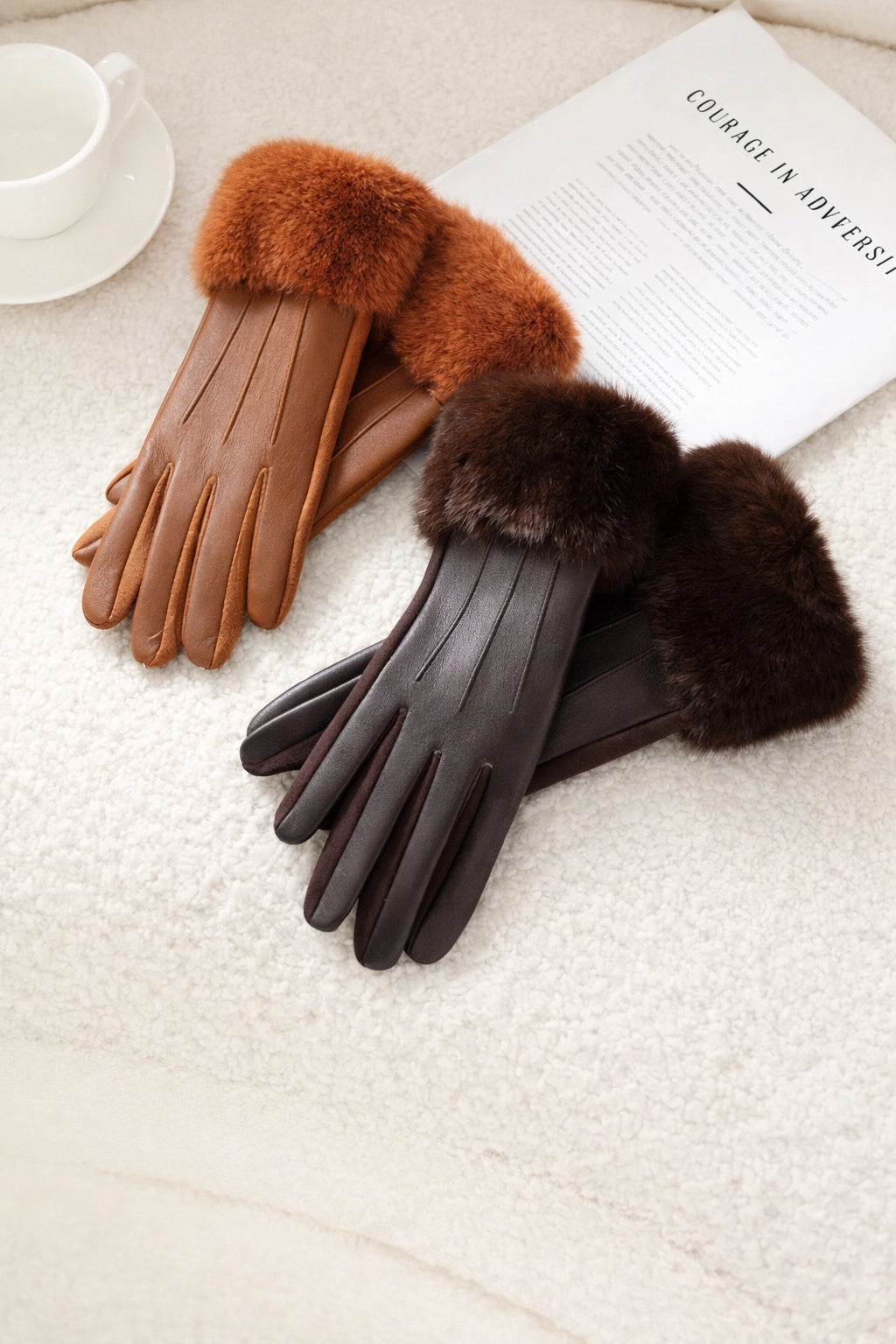 Alven PU Leather Gloves
