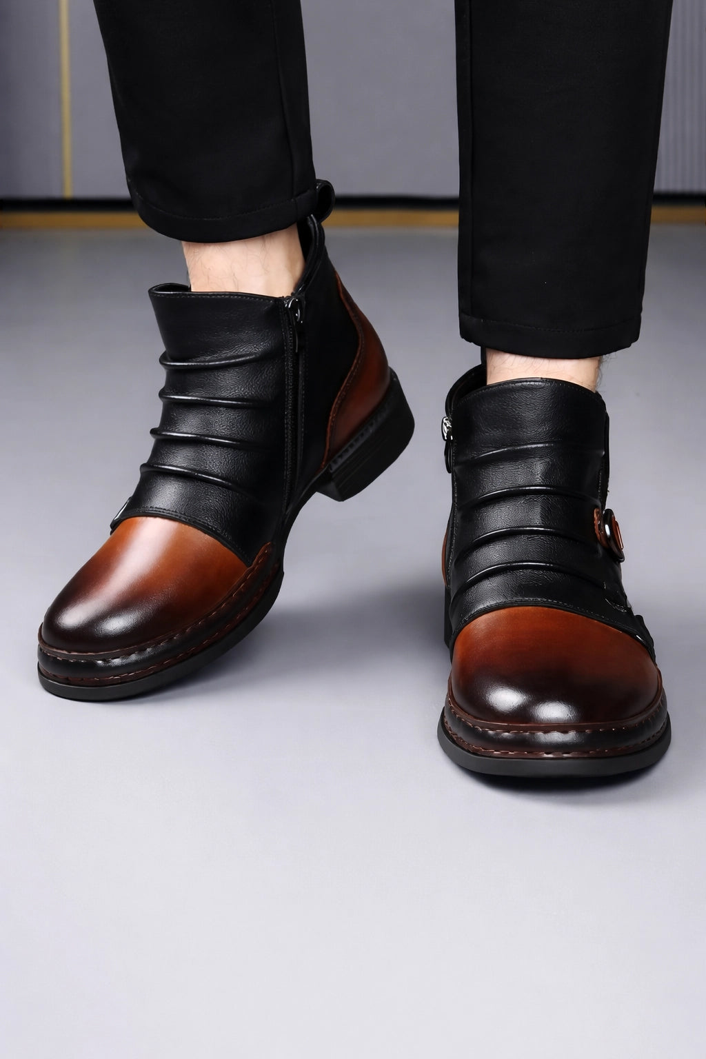 Alven Retro Ankle Boots