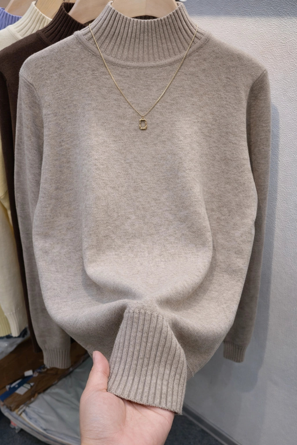 Women Turtleneck Sweater