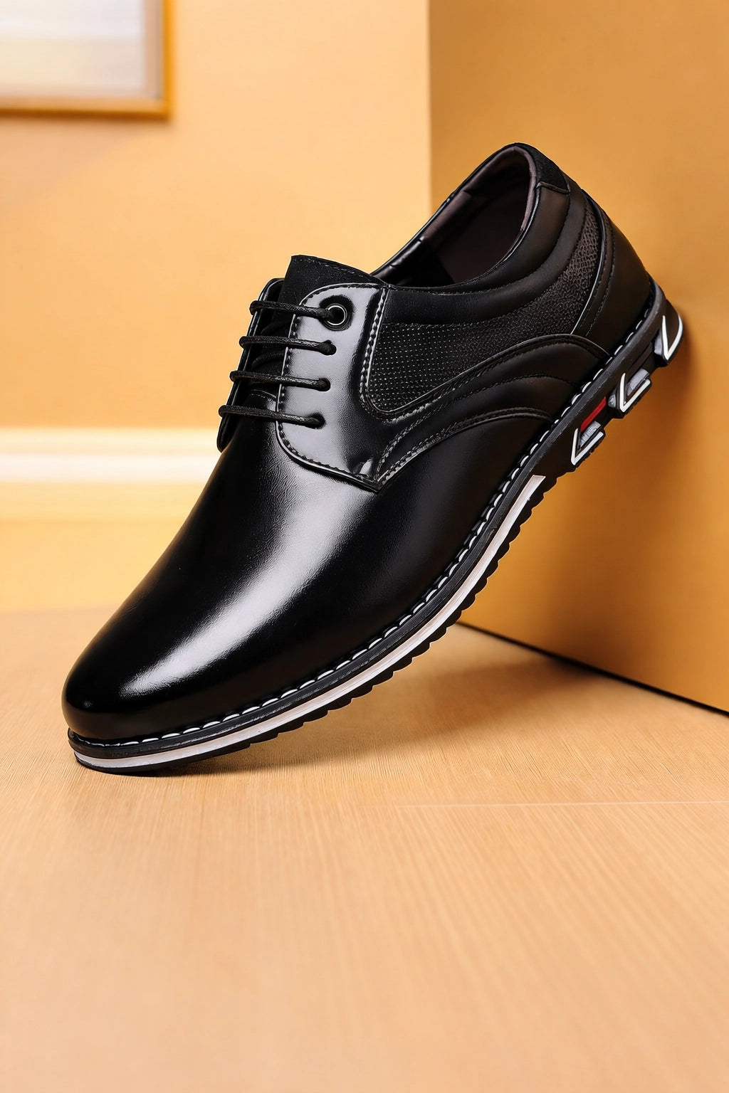 PU Leather Casual Shoes