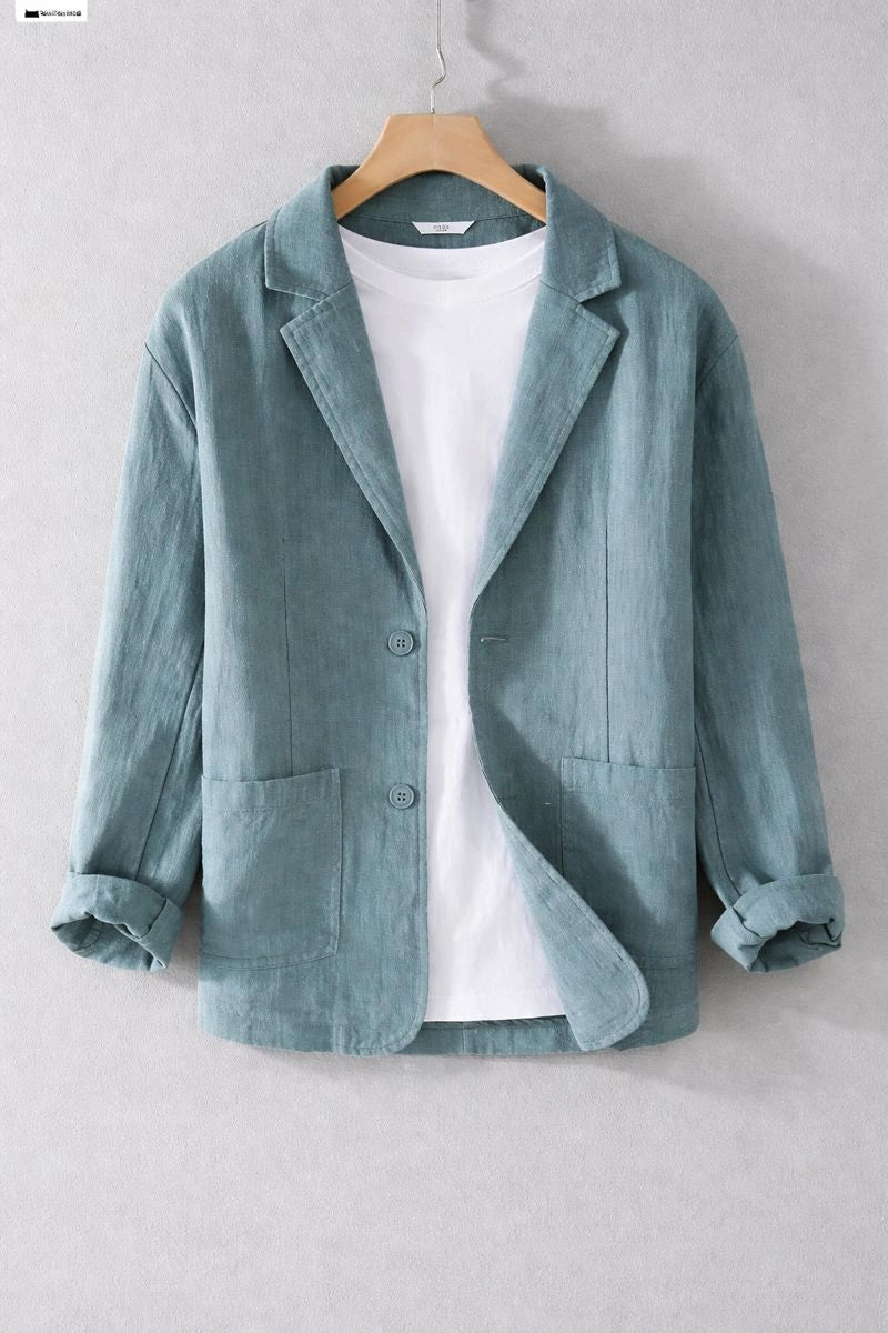 Striped Linen Jacket