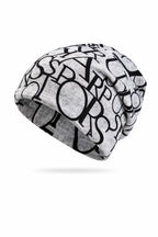 Rainbow Striped Knit Beanie