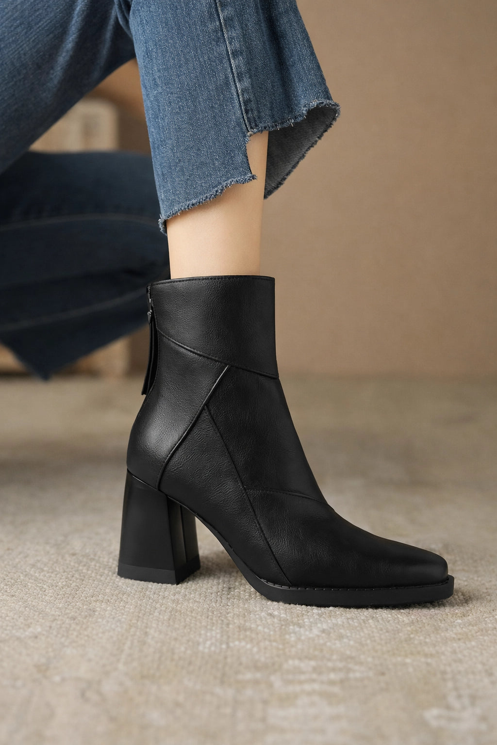 High Heel Ankle Boots