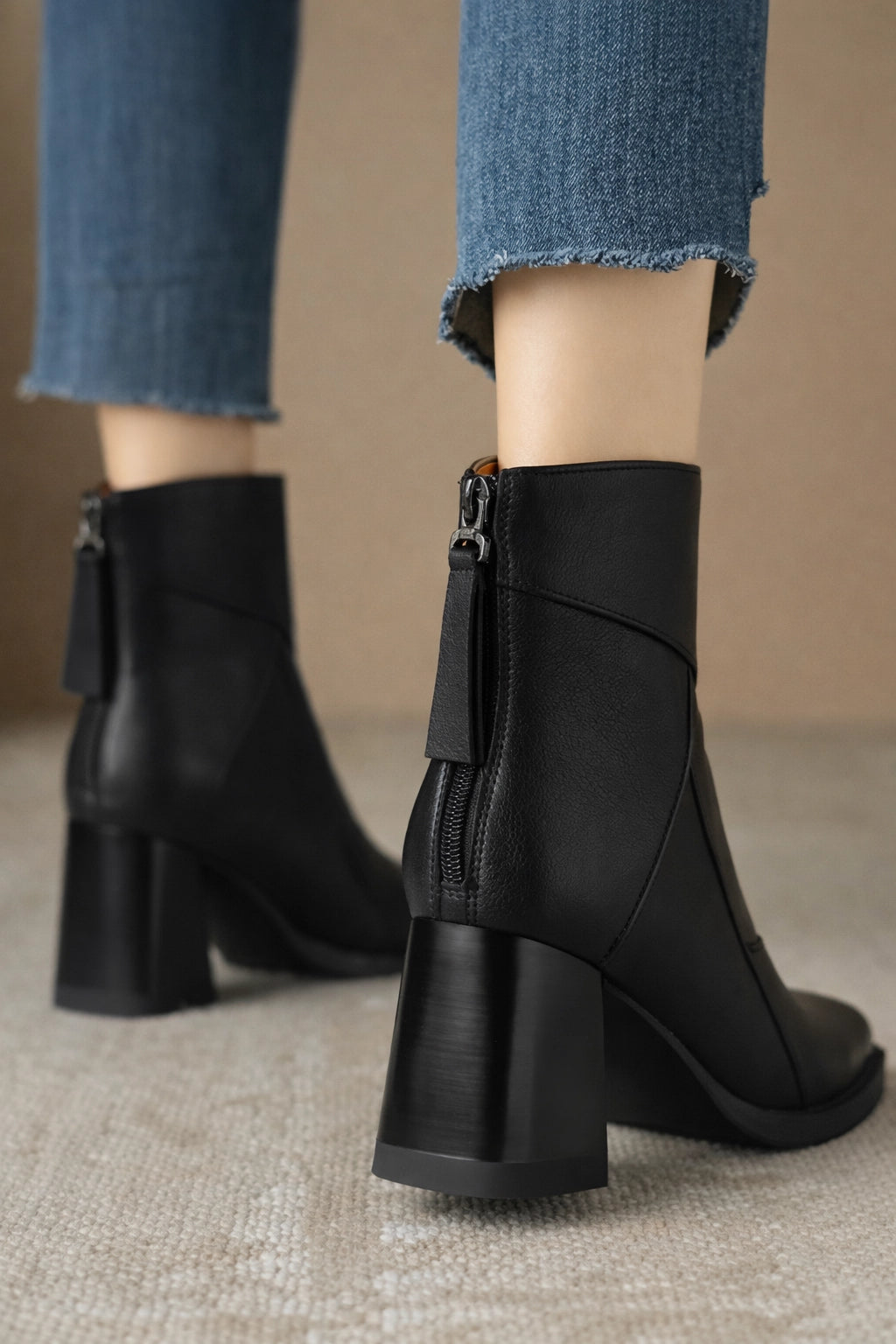 High Heel Ankle Boots