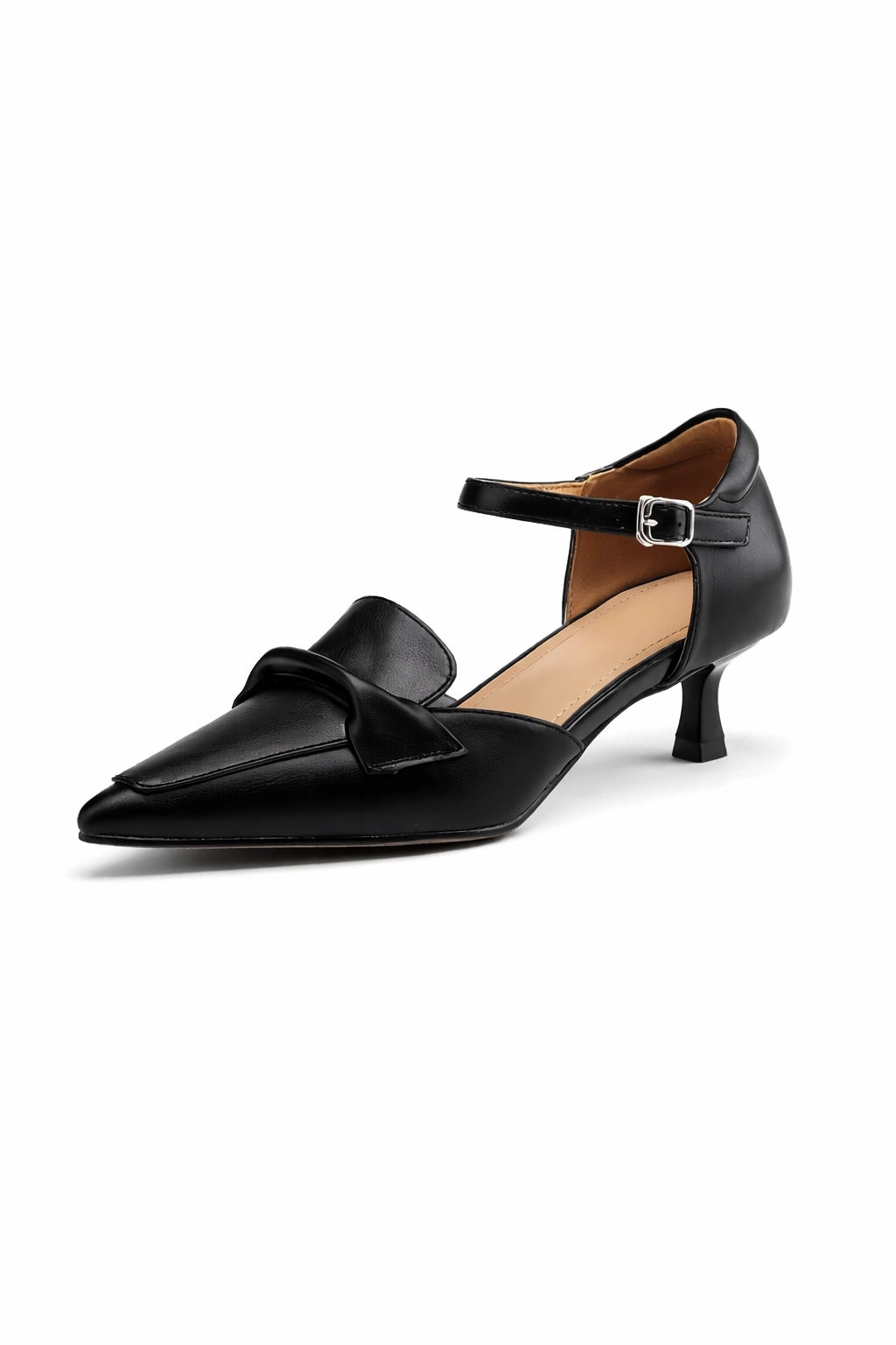 Cowhide Pointed Sandals