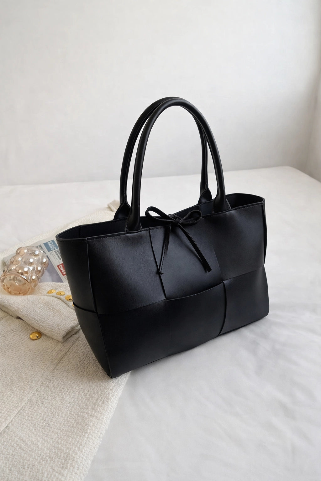 PU Leather Tote Set