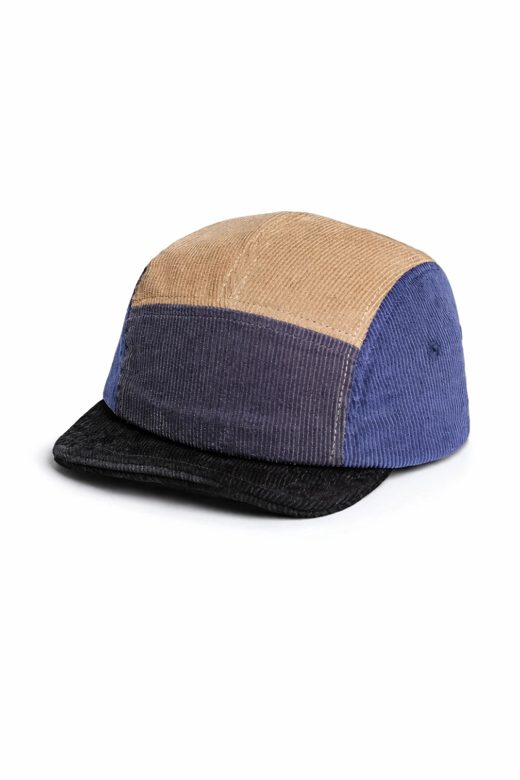 Retro Corduroy Panel Cap
