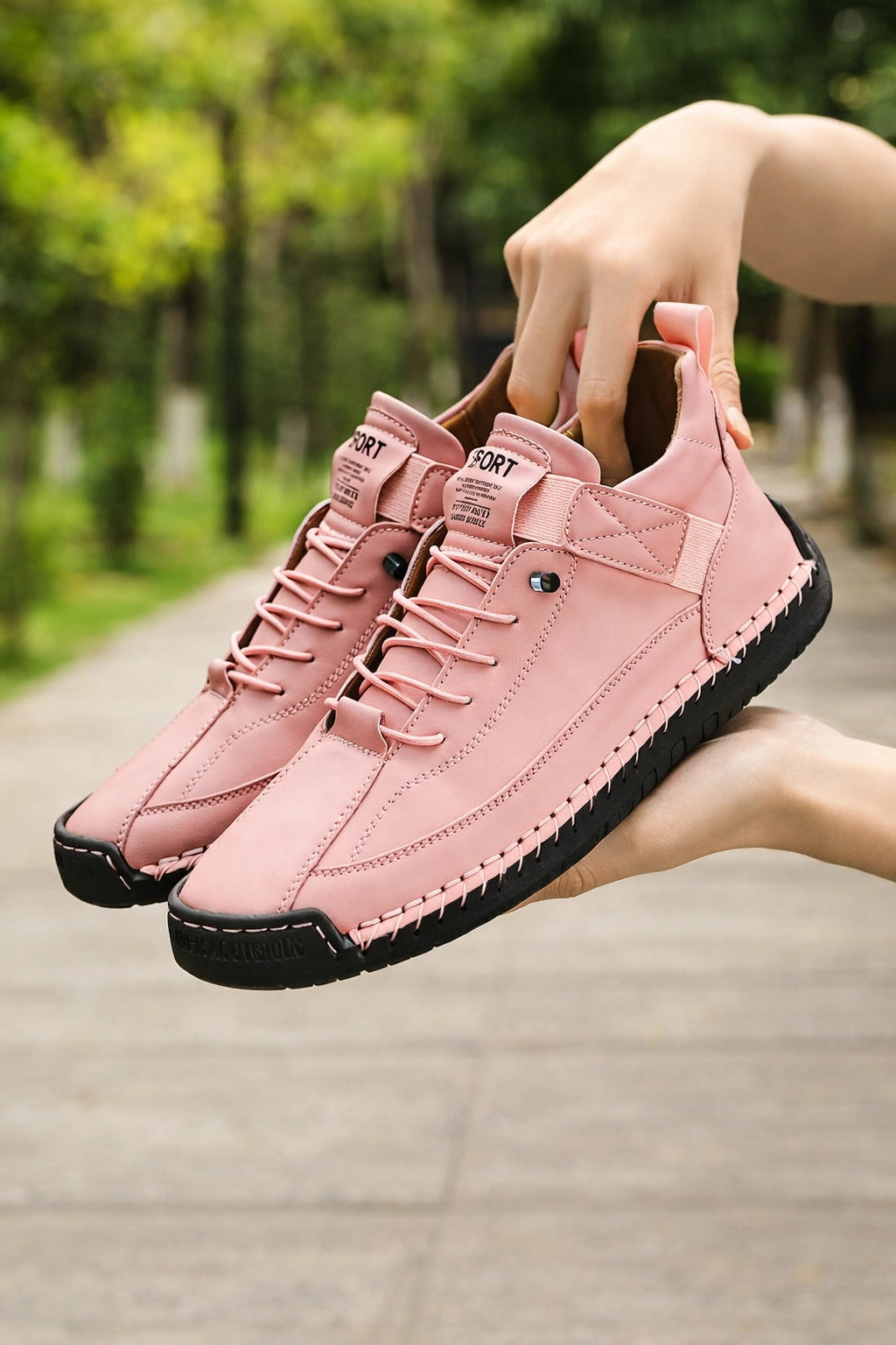 Serafina Leather Sneakers