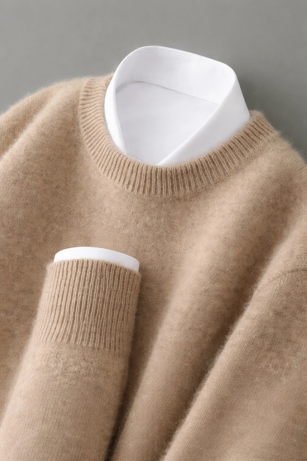 Merino Crest Wool Pullover