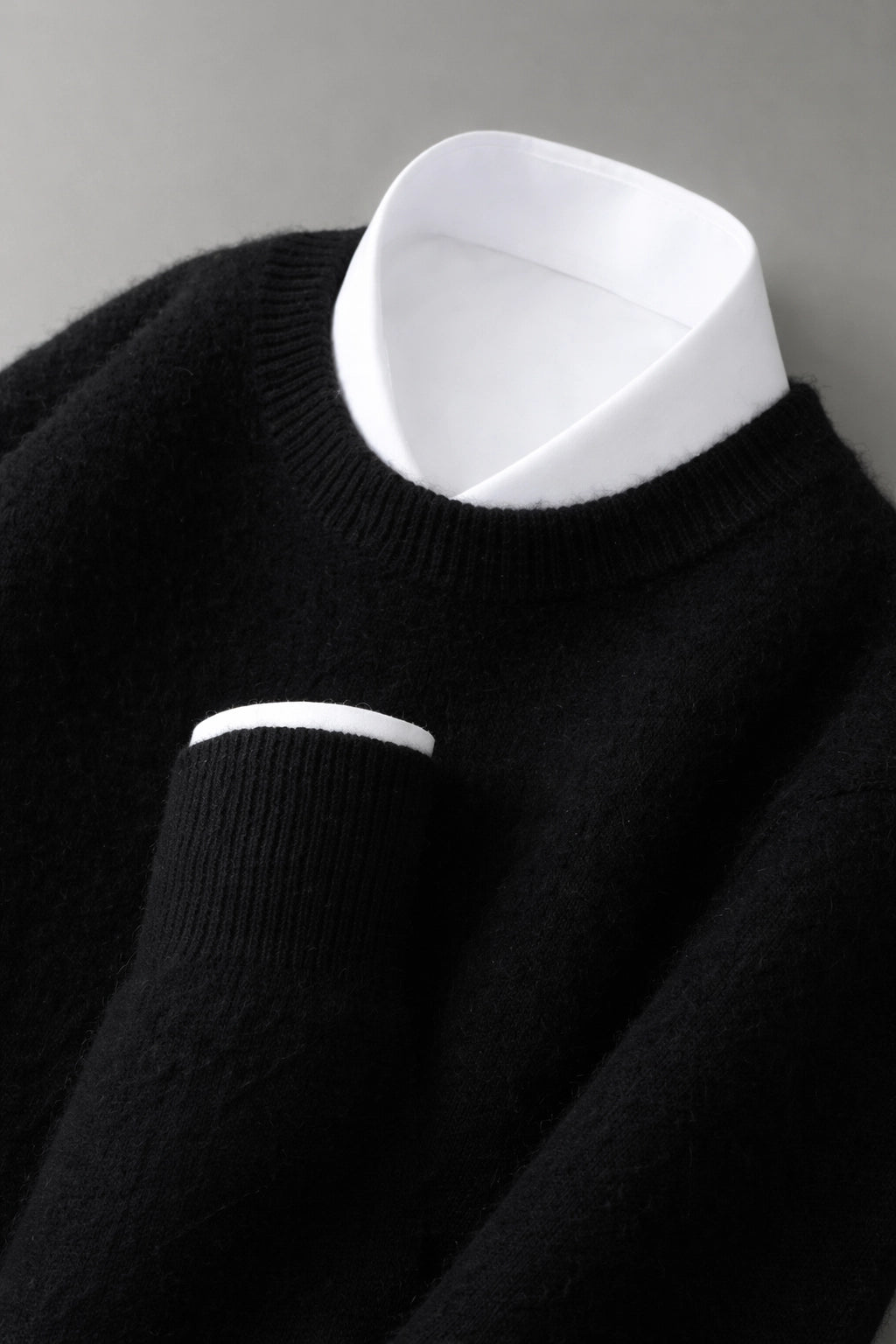 Merino Crest Wool Pullover