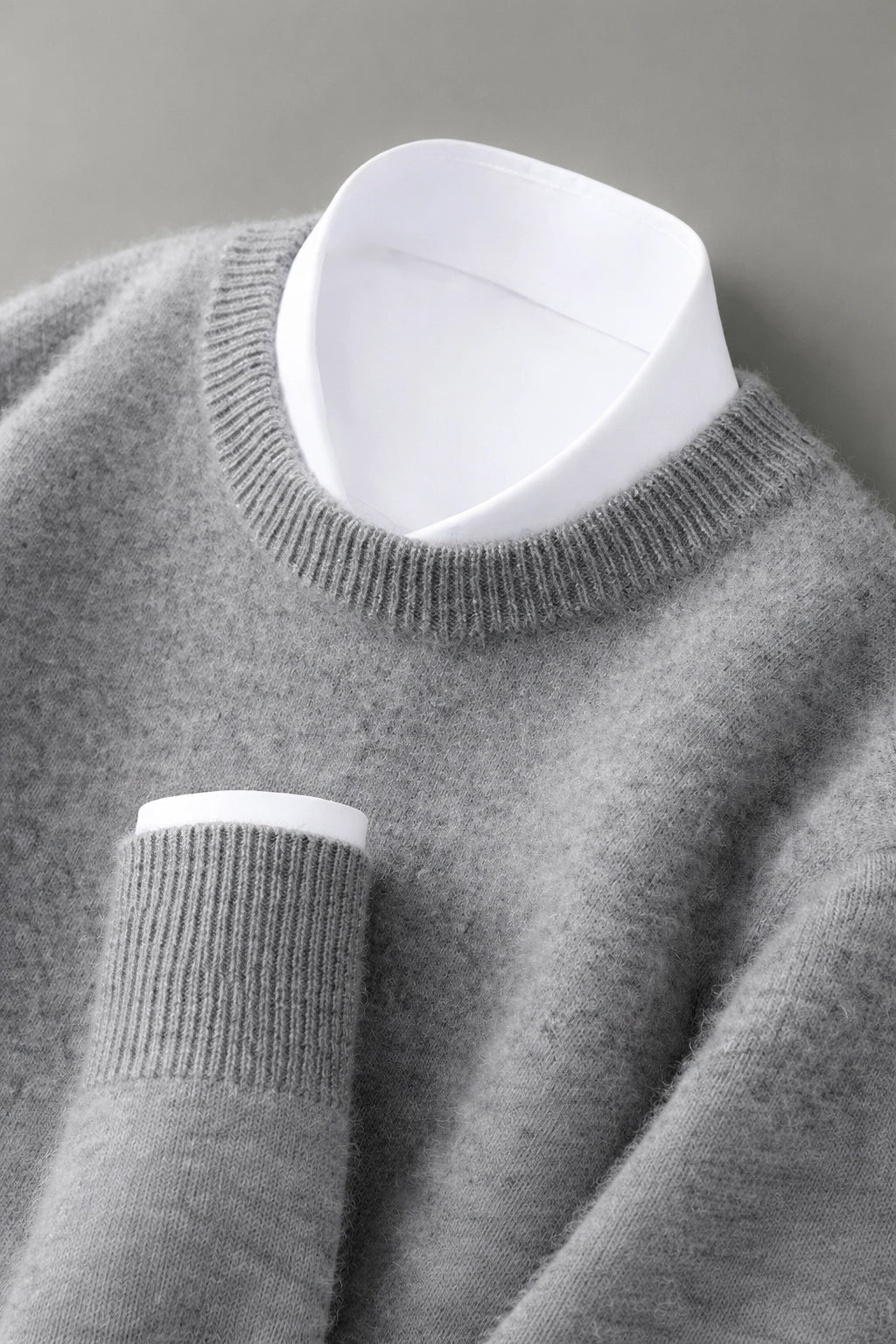 Merino Crest Wool Pullover