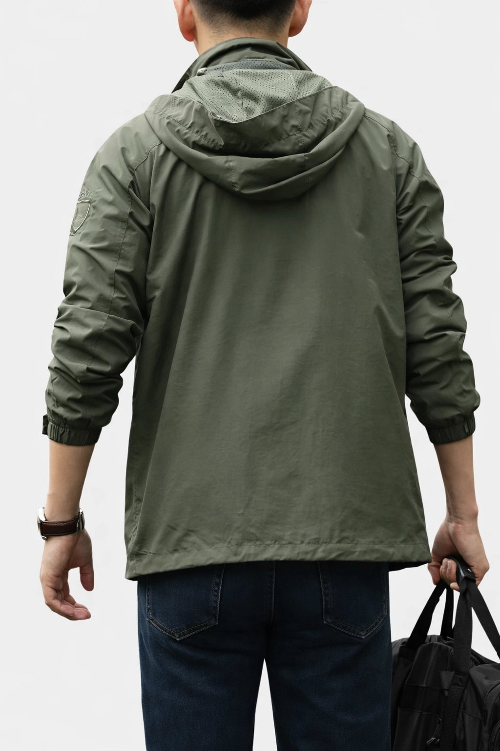 Hooded Windbreaker Jacket