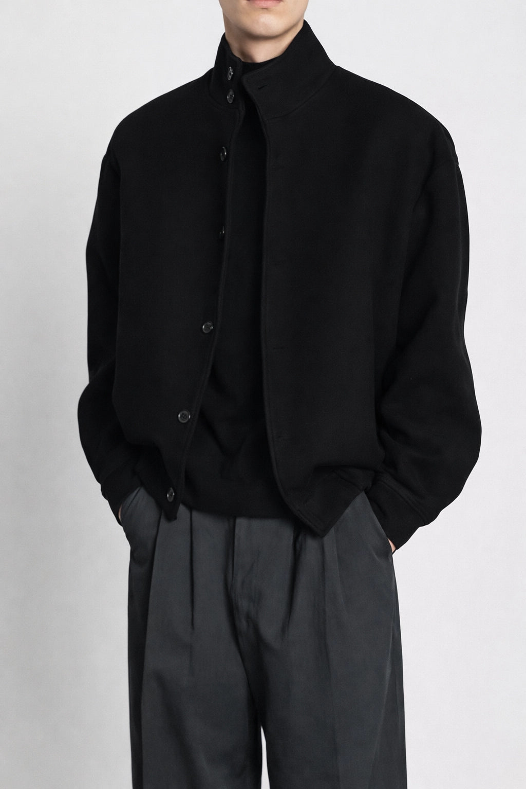 NoirRuff Wool Jacket