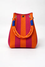 Retro Knit Bucket Handbag
