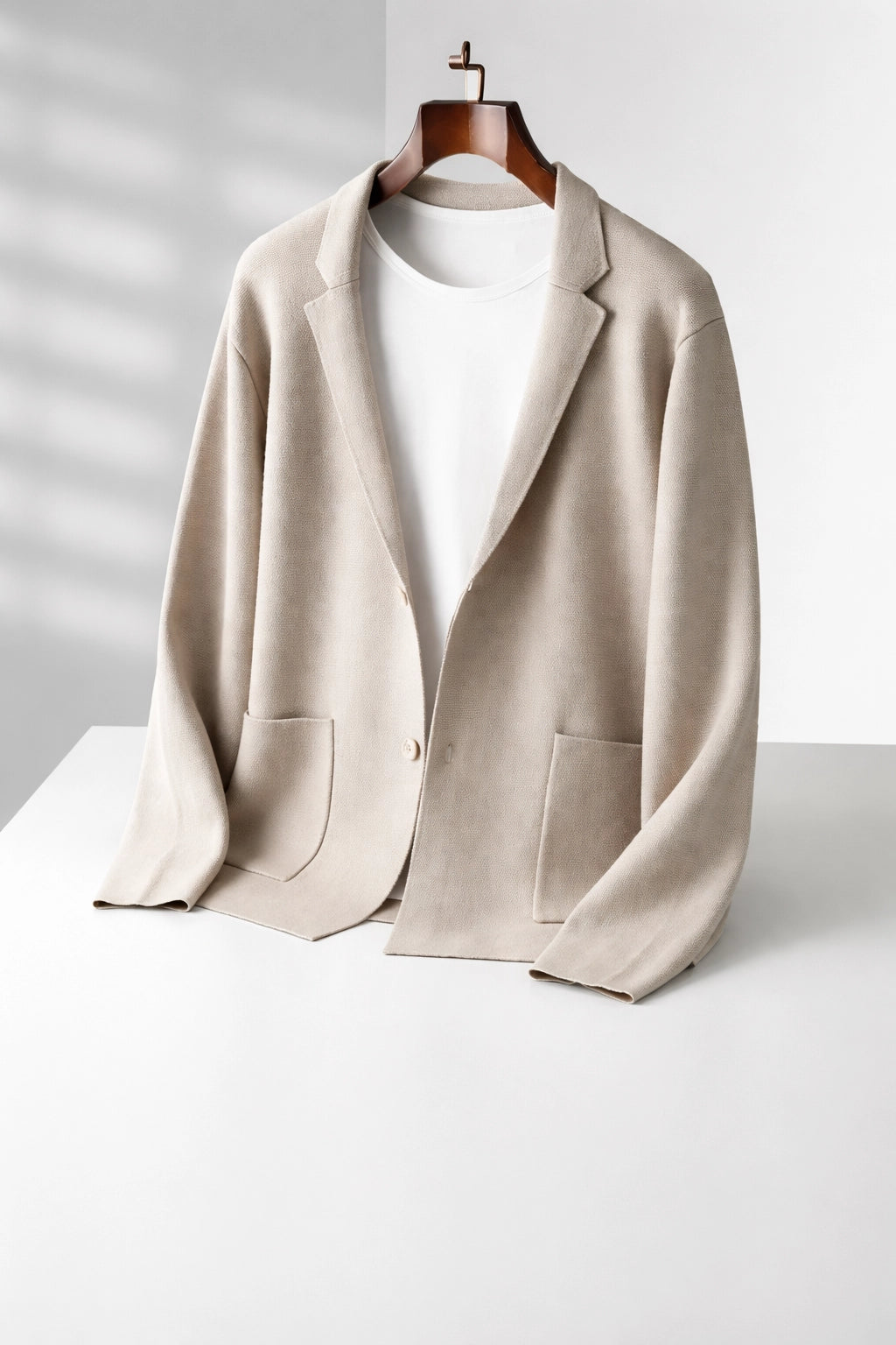 Merino Wool Button Cardigan