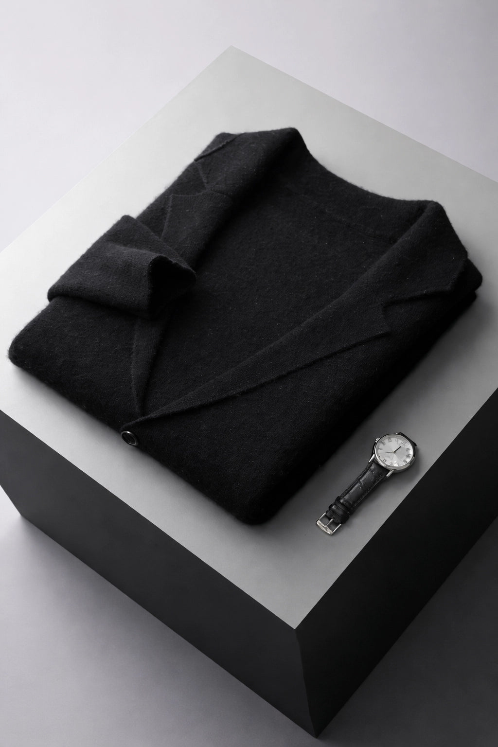 Merino Wool Button Cardigan