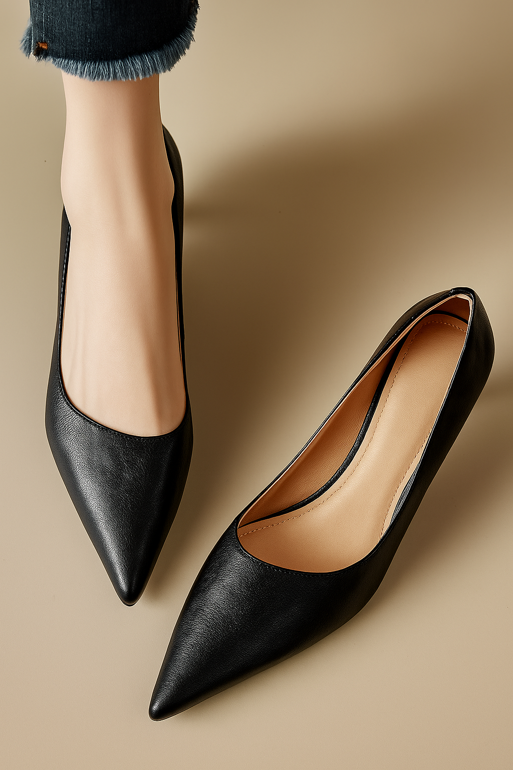 Elar Genuine Leather Heels