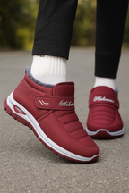 Plush-Lined Winter Ankle Boots