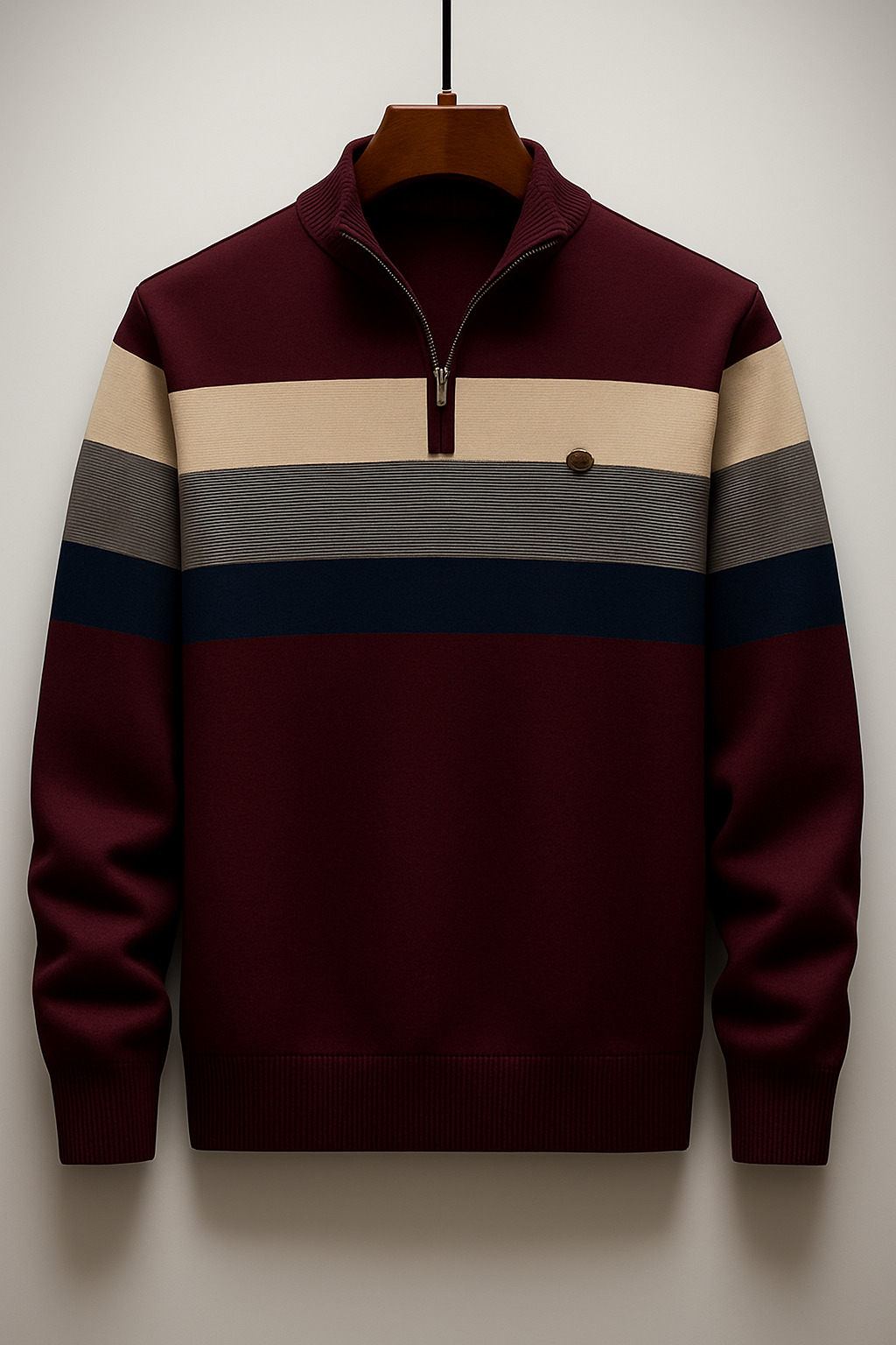 Alven Cotton Zip Sweater