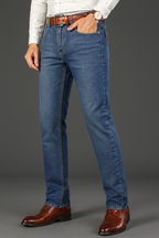 Classic Straight Denim Jeans