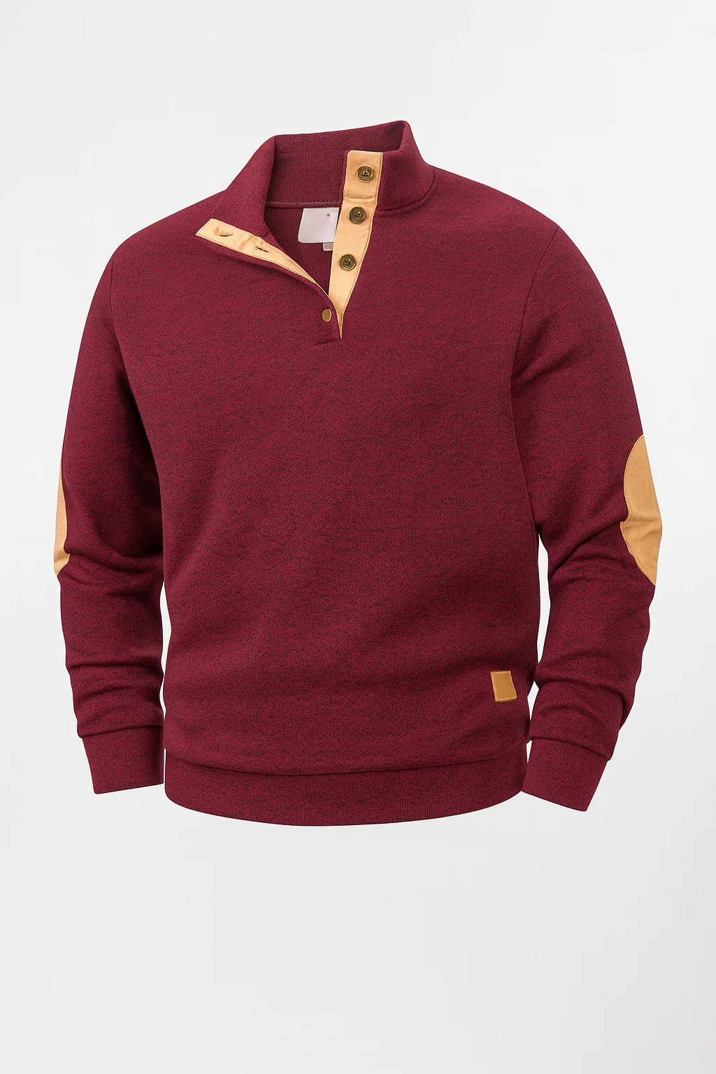 Knit Collar Pullover