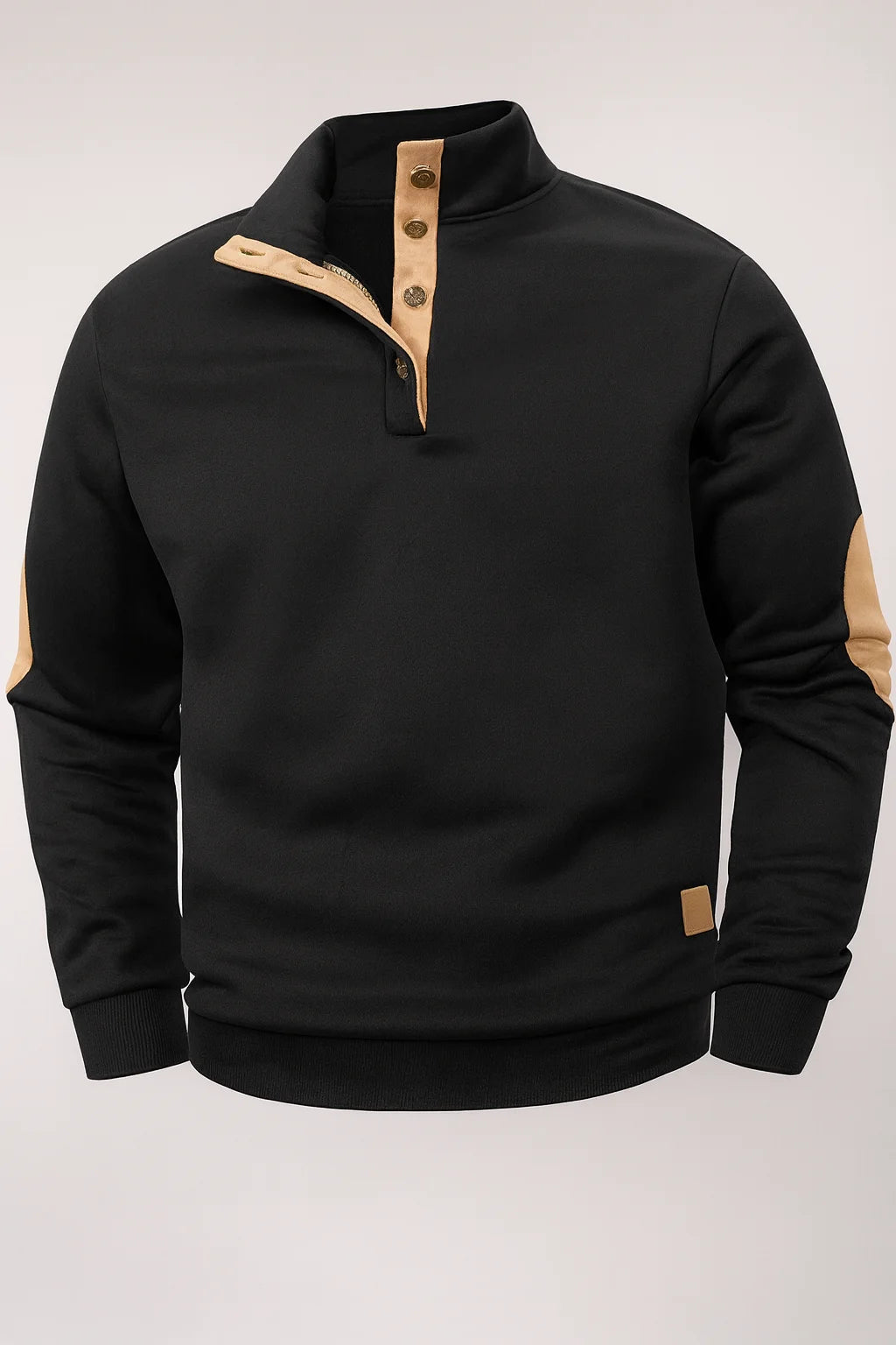 Knit Collar Pullover