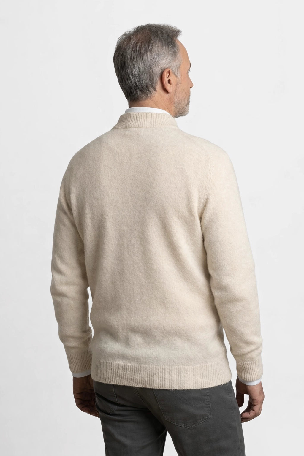 Merino Crest Wool Pullover