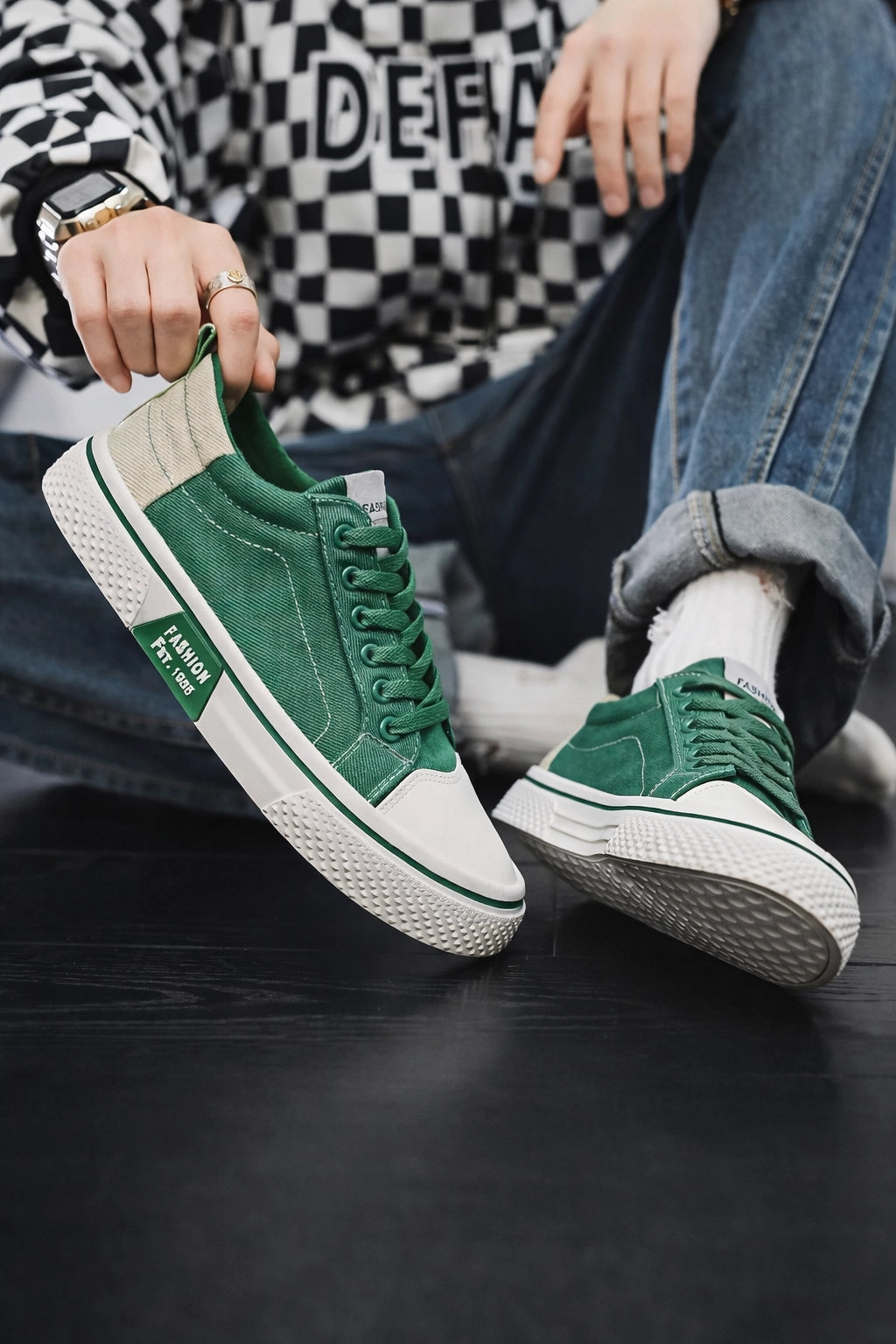 Lightweight Canvas Sneakers