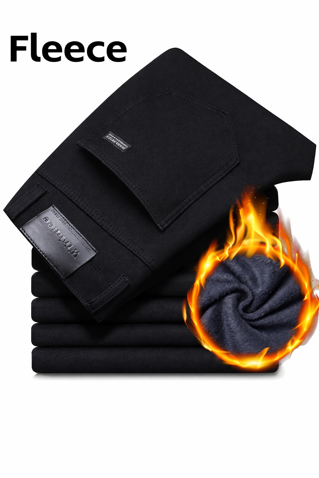 Classic Straight Denim Jeans