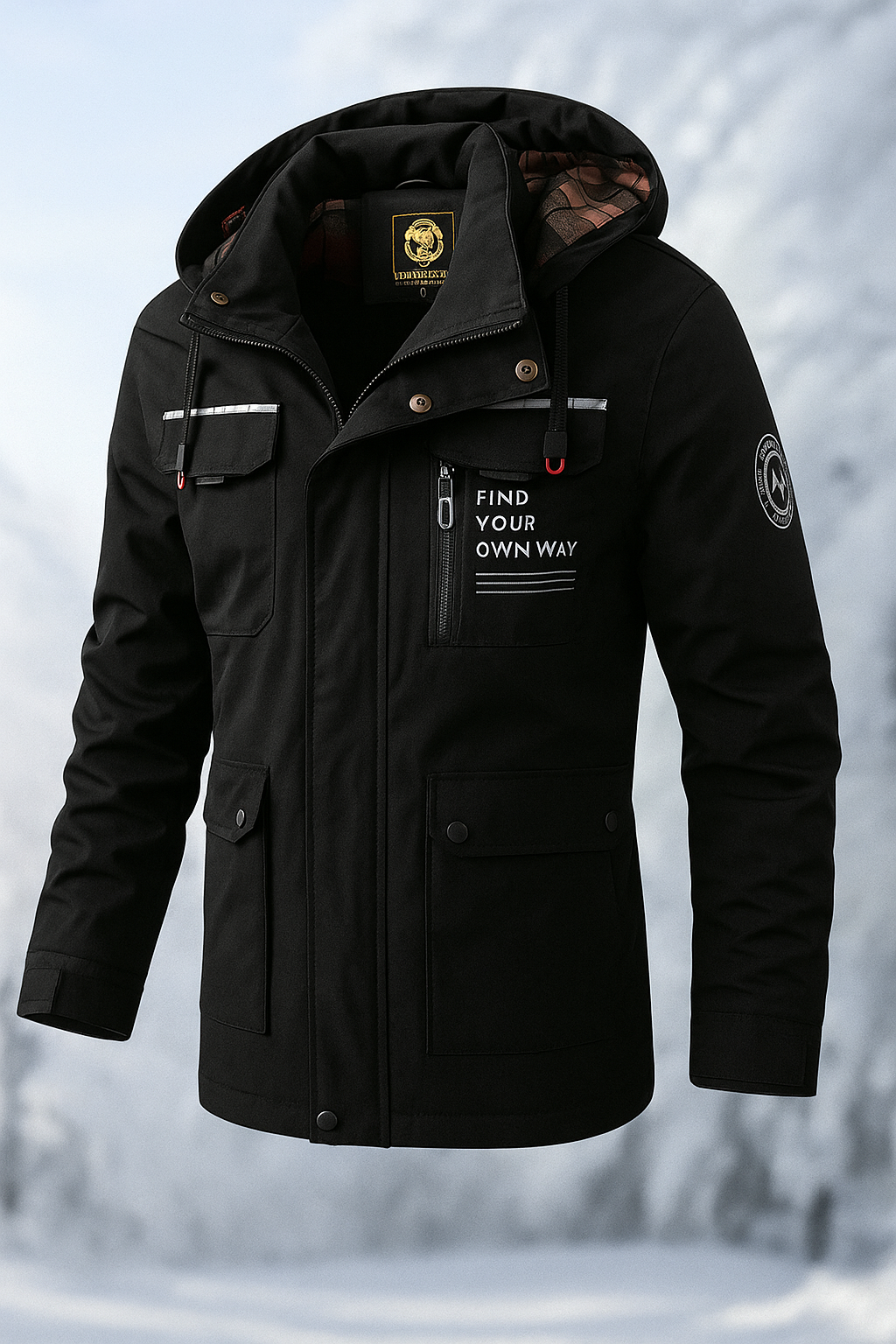 Men’s Hooded Winter Jacket