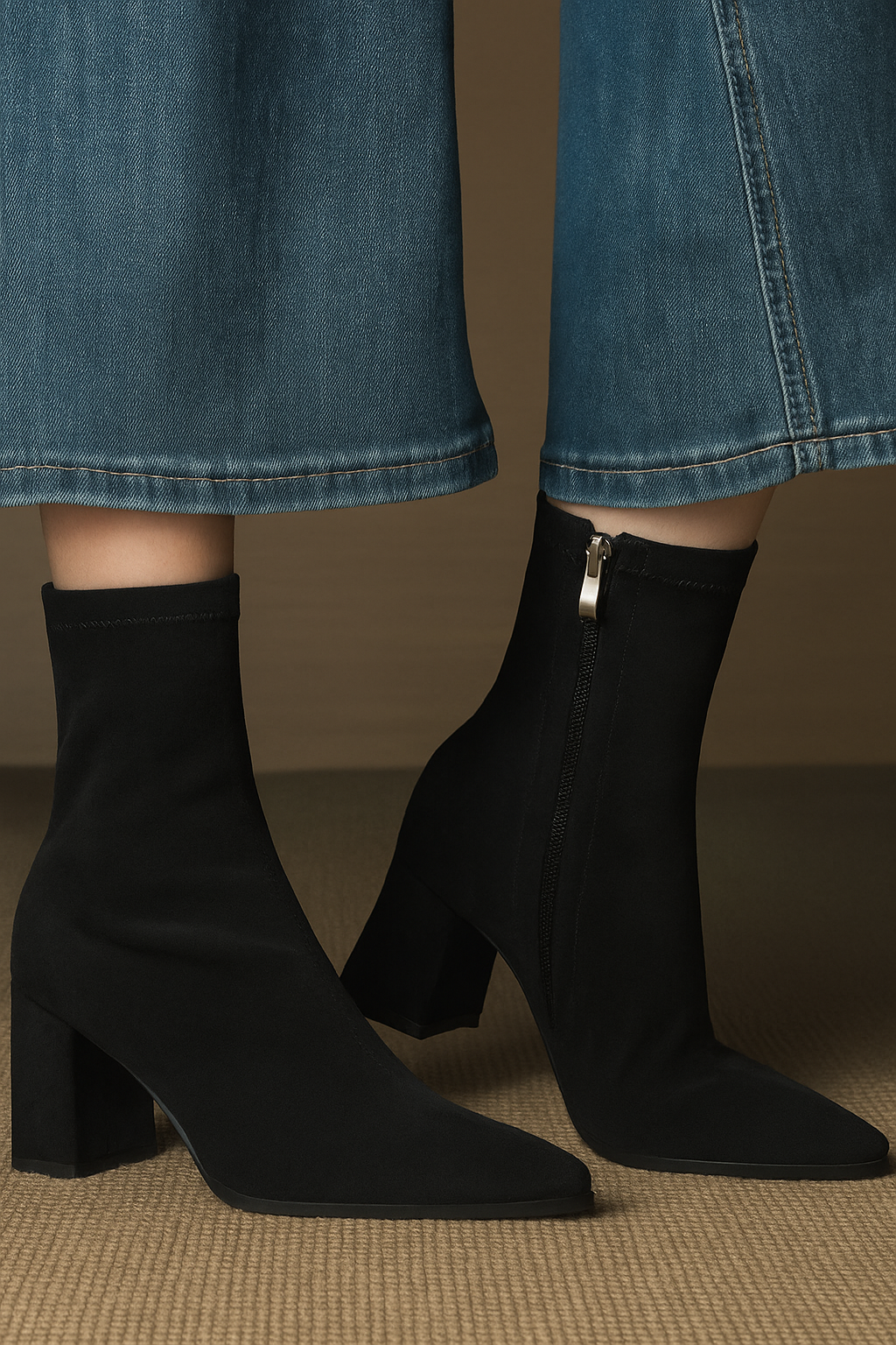 Alora Genuine Suede Boots