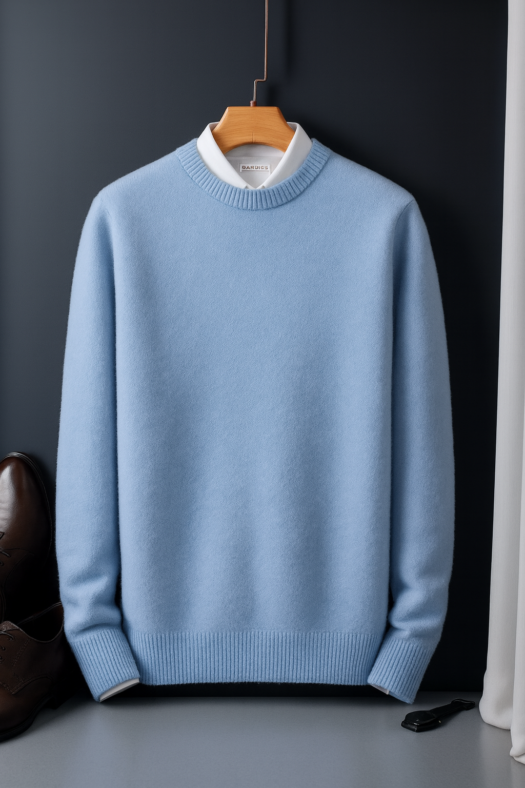 Alven Cashmere O Neck Sweater