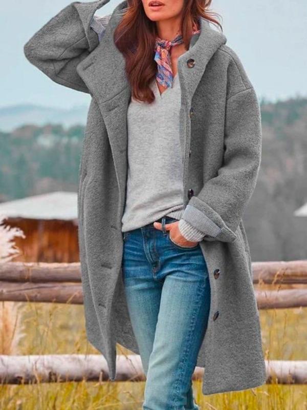 Elegance Hooded Coat