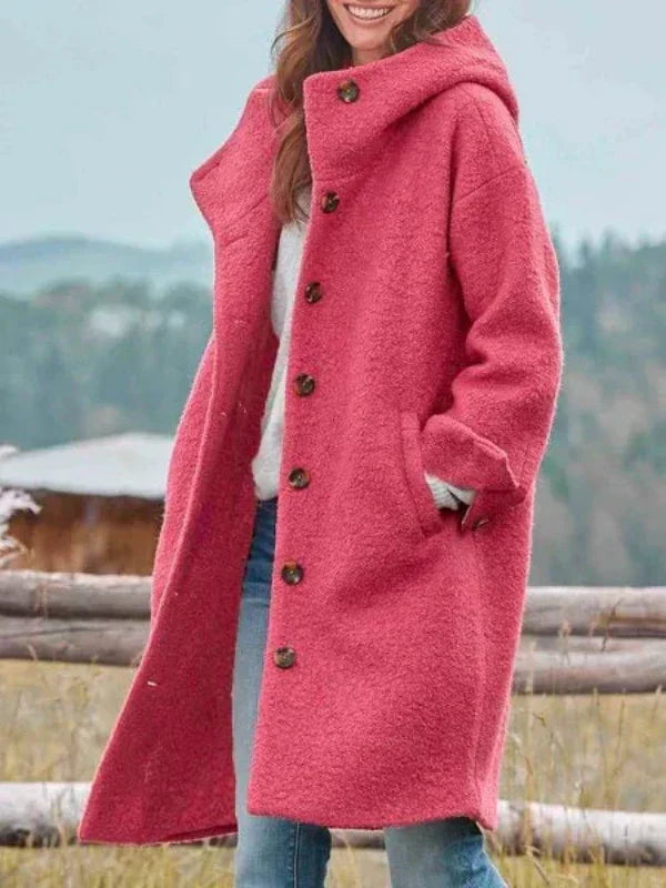 Elegance Hooded Coat