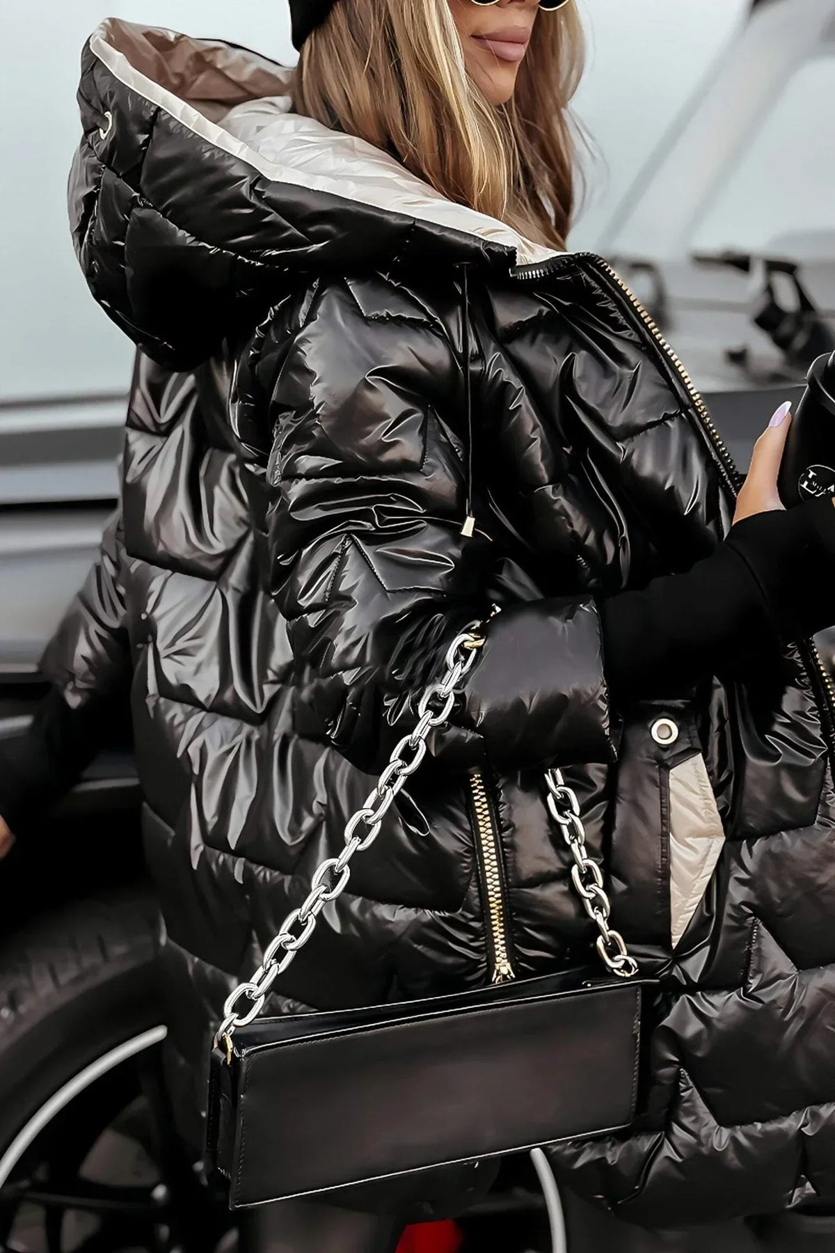 Hooded Quilted Jacket