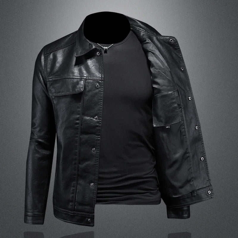 Premium Moto Leather Jacket