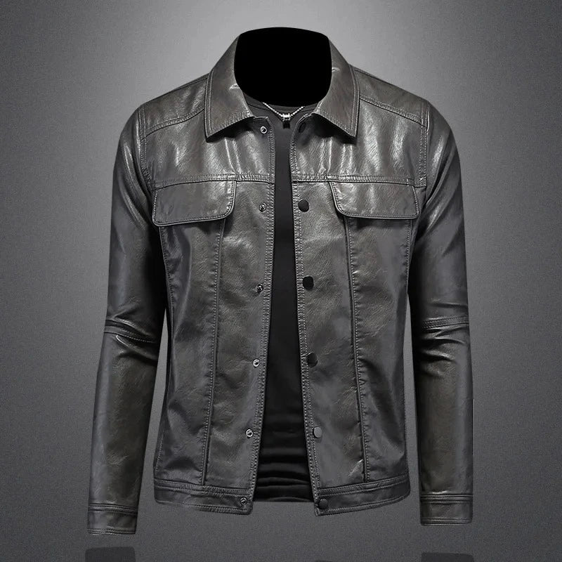 Premium Moto Leather Jacket