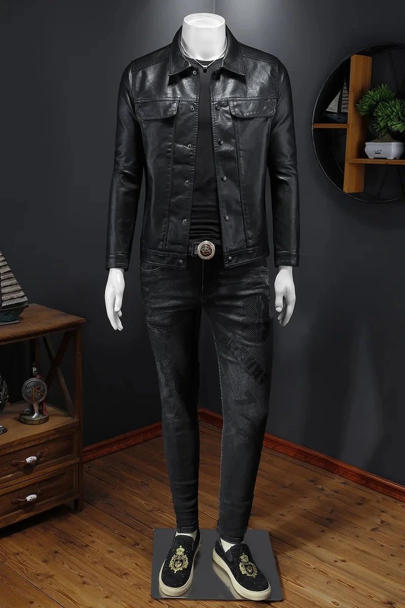 Premium Moto Leather Jacket